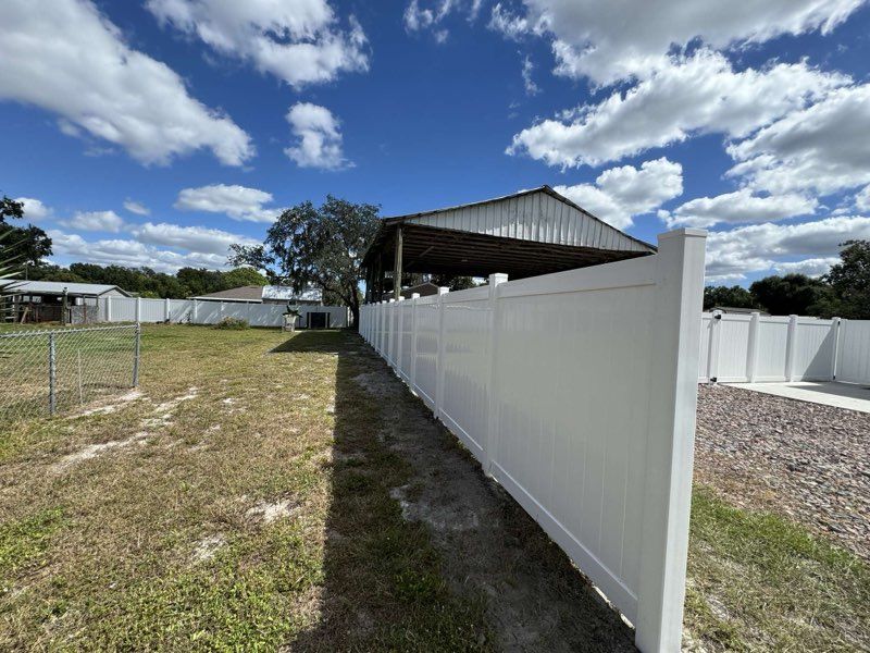 Vinyl Fencing for Polk’s Finest Fencing LLC in Lakeland, FL