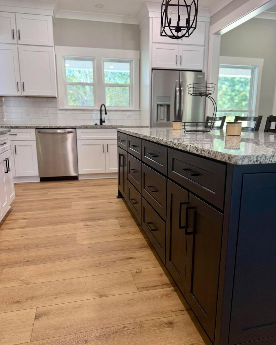 Custom Cabinet Installation for Murray Trades in Patterson, GA