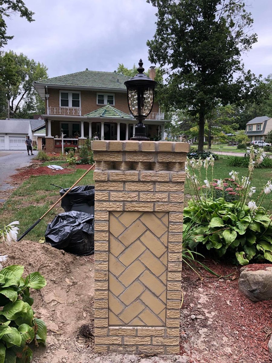 Brickwork for Whyde Masonry in Beech Grove, IN