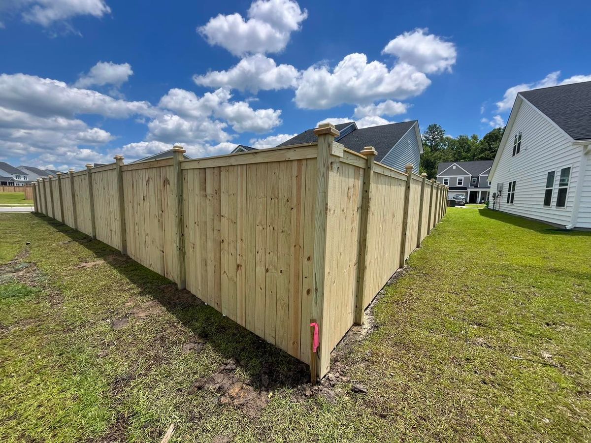 Fencing for Veteran Home Solutions in Summerville, SC