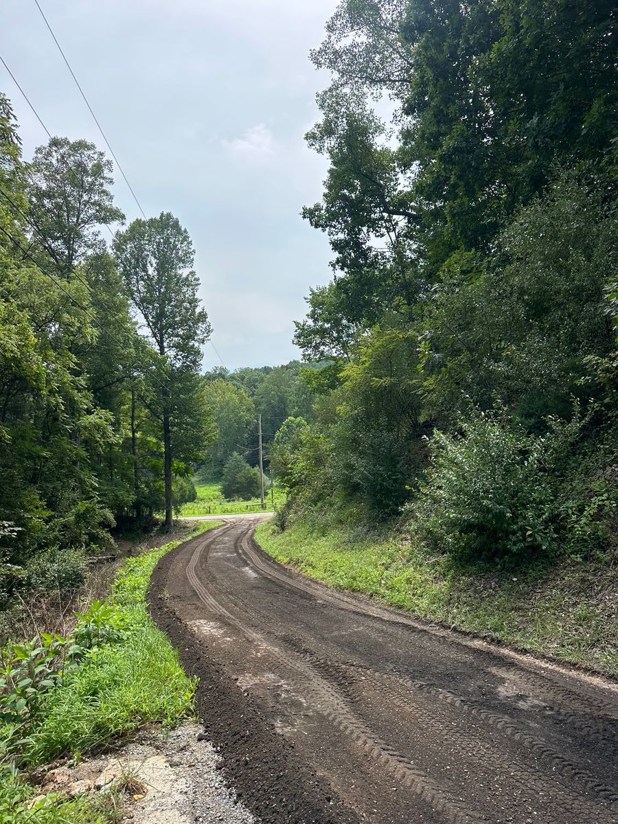 Grading for James R Carter Paving in Roanoke, VA