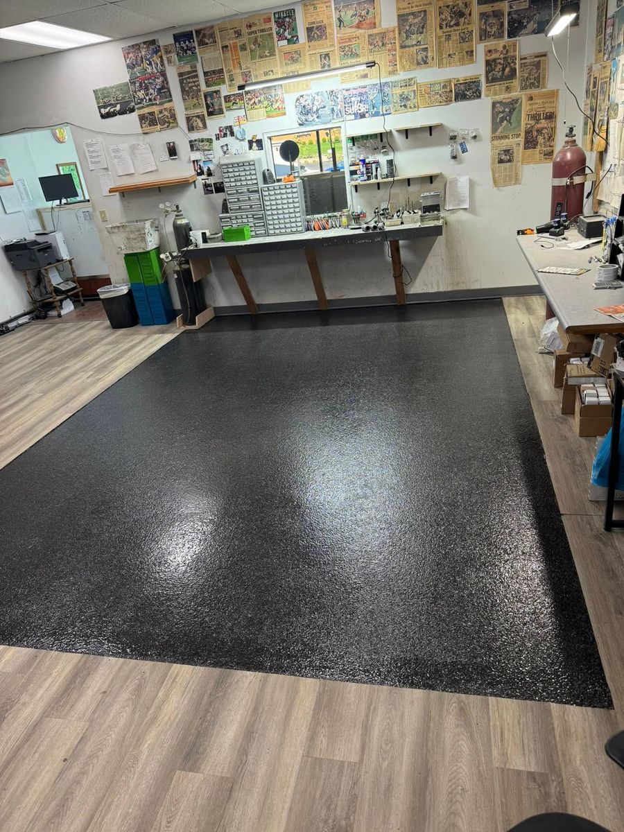 Flake Coatings for TC Flooring in Orient, OH