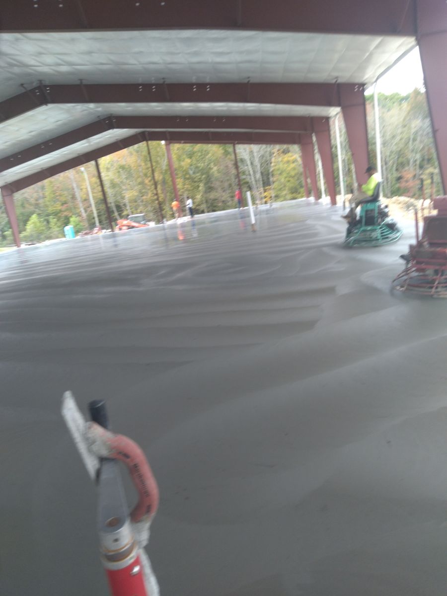 Commercial Concrete Work for Miilan Construction in Boonville, NC