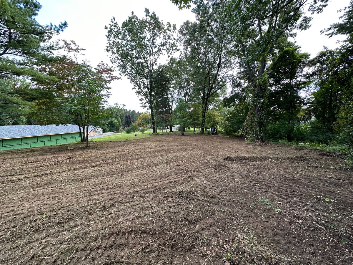 Land grading for NK Landscaping LLC in Dutchess County, NY
