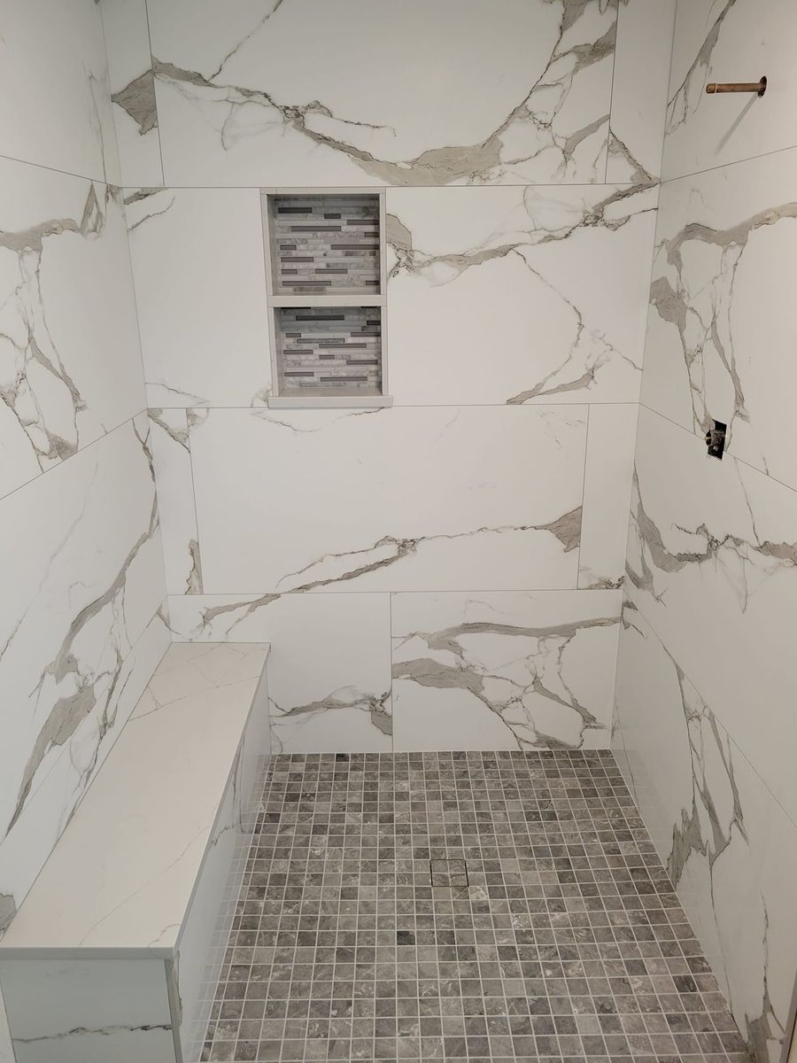 Bathroom Tiling for Goldberg Tile & Stoneworks in Belfair, WA