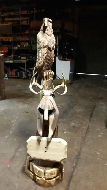 Custom Wood Carvings for Terra Steel Creations in Independence, KY