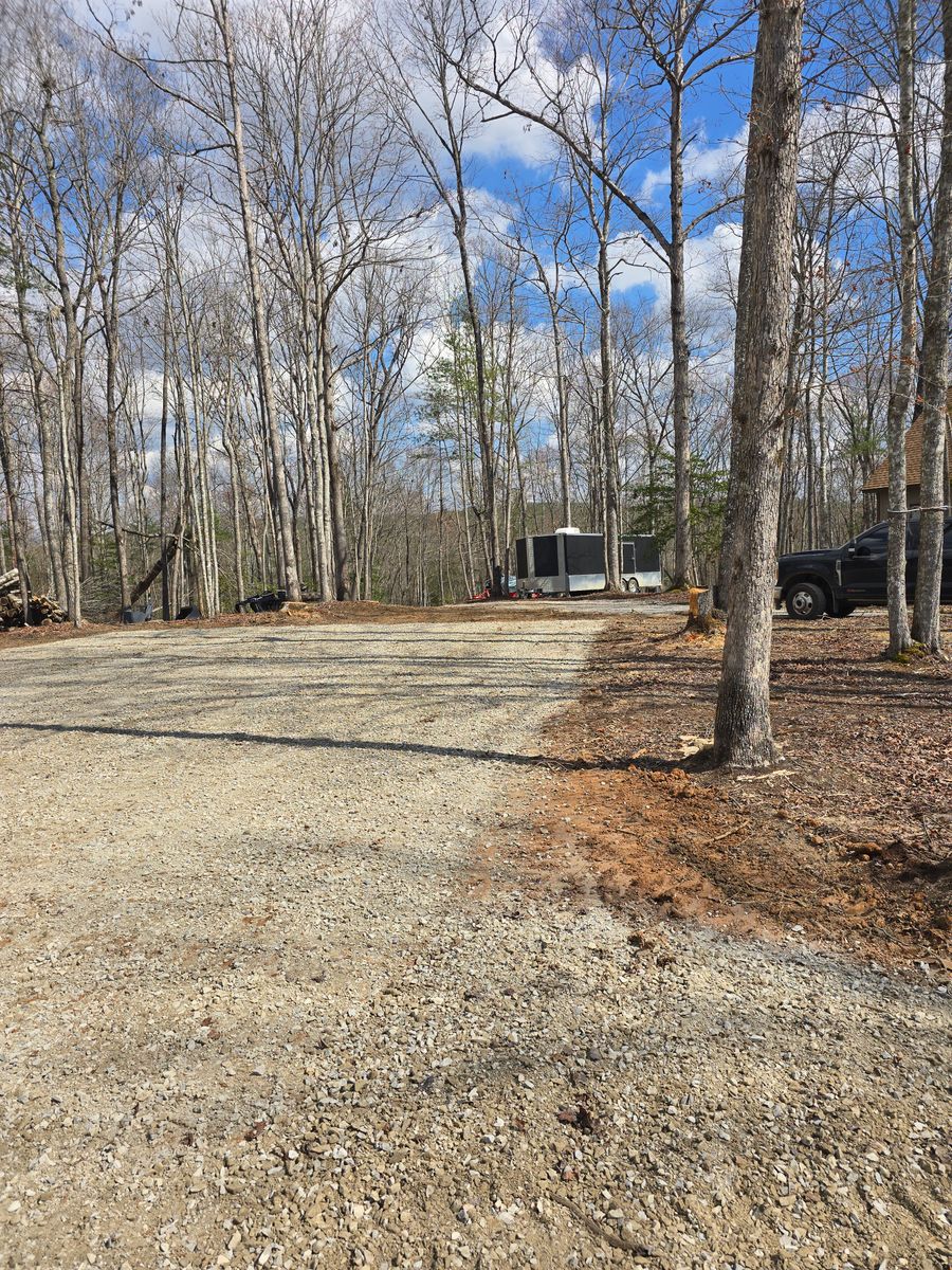 Leveling for Troyer's Excavation in Monterey, TN