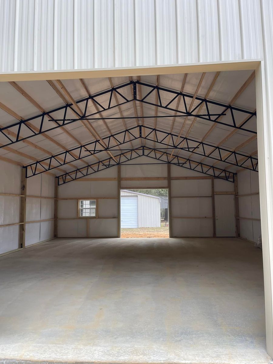 Shed Construction for Teague Construction in Ramer, TN