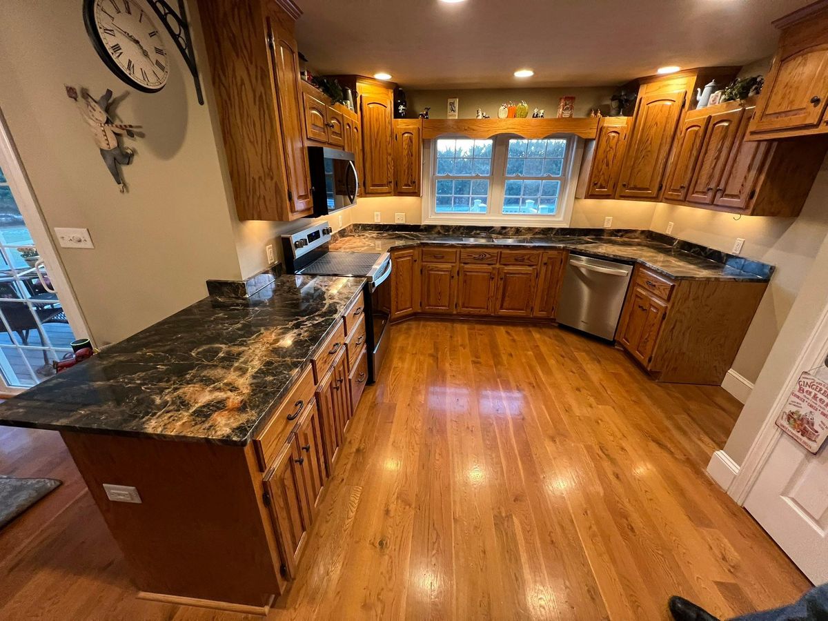 Kitchen Countertop Installation for Solid Rock Countertops  in Staunton, VA