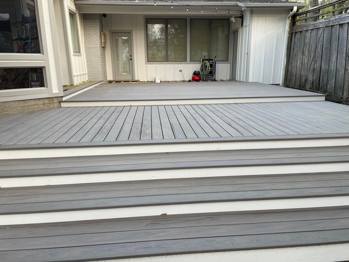 Deck & Patio Installation for One Level Construction in Scurry, TX