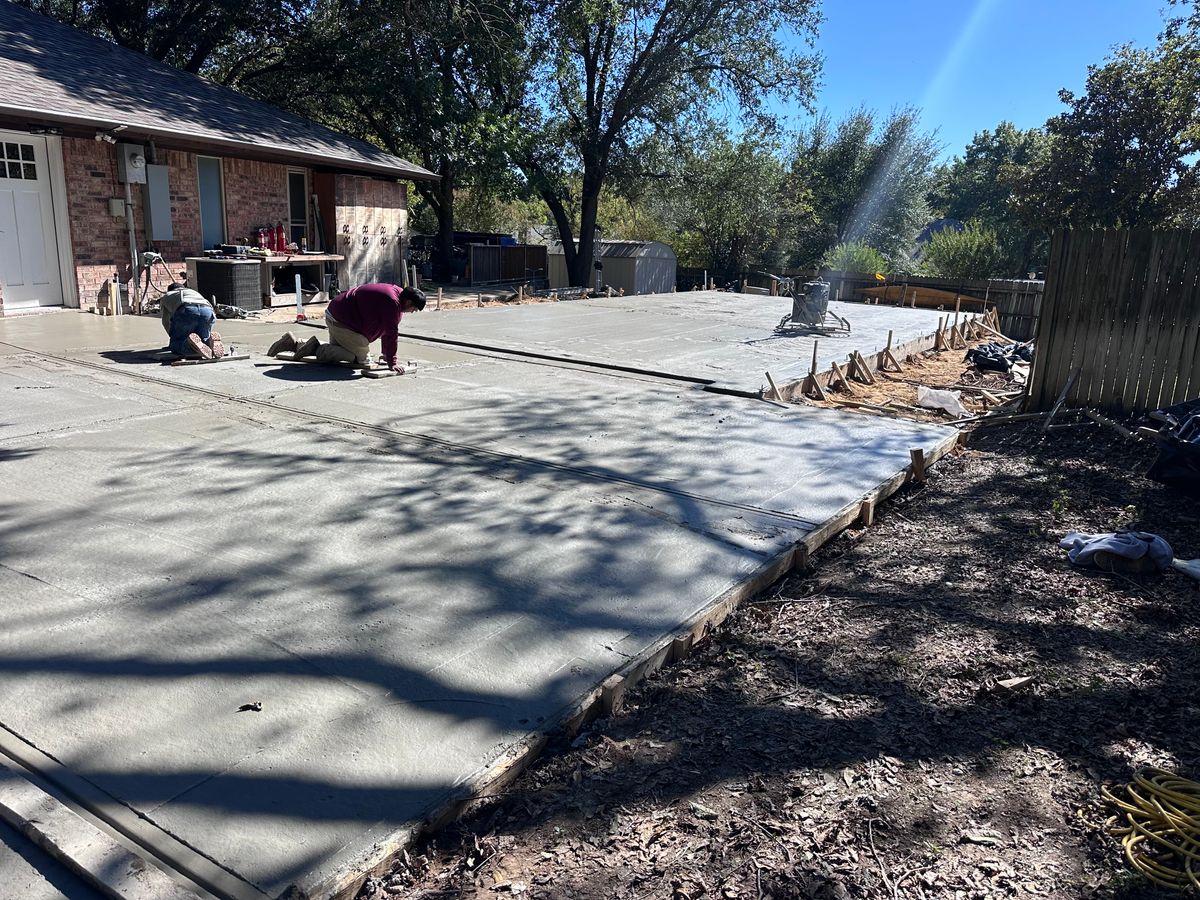Concrete Slab Construction for Concrete Jungle in Dallas, TX