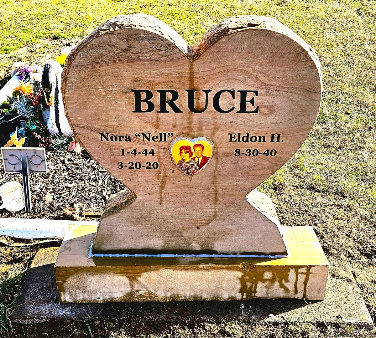 Granite Monuments for A&L Custom Rock Work, Monuments, & Welding in Wister, OK