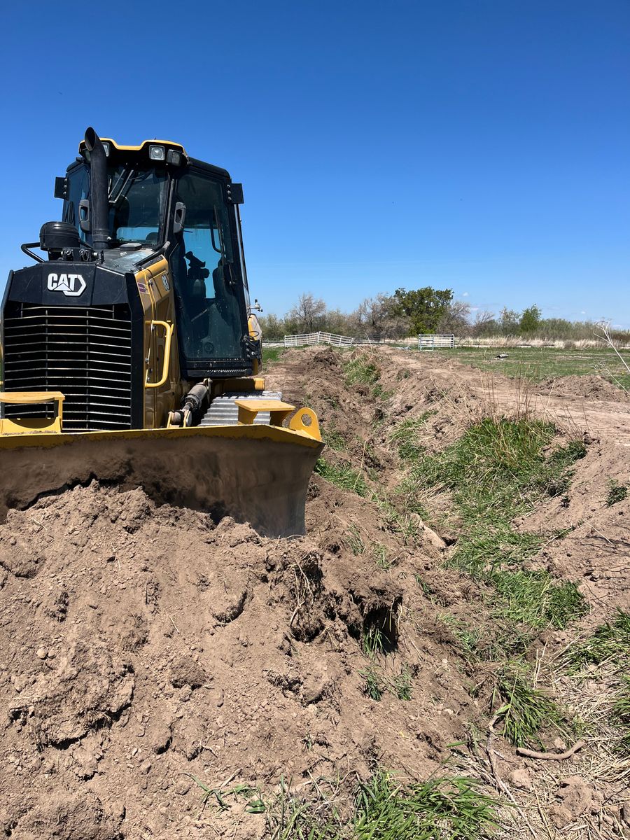 Ditch work/culvert installation for SilverStone Excavation in Rigby, ID