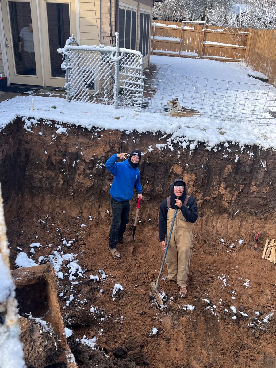 Custom Pool Construction for Cole Landscaping & Pools, LLC in Amarillo, TX