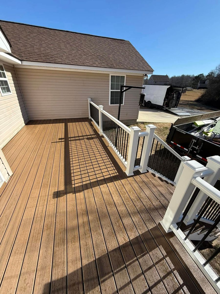 Deck & Patio Installation for Custom Remodeling Services LLC in Sharpsburg, GA