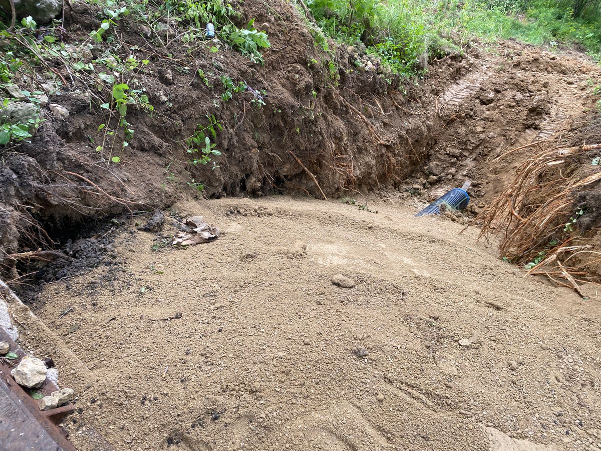 Driveway Install for TDC Excavating in Dubuque, IA