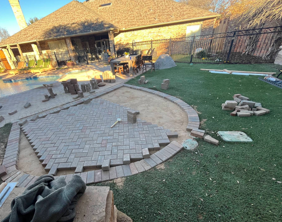 Brick Work for Stone's Tree Services and Landscaping in Midland, TX