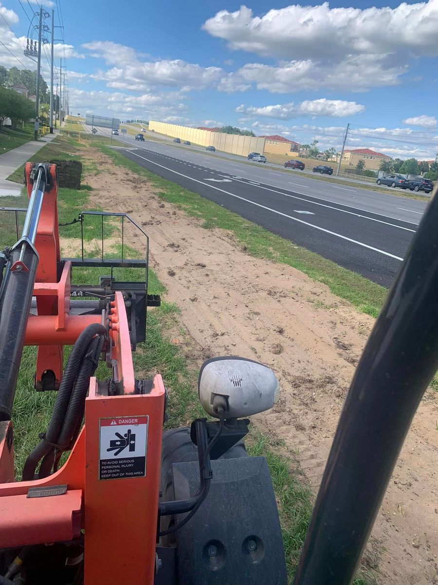 Site Preparation for Parker Land Services in Lakeland, FL