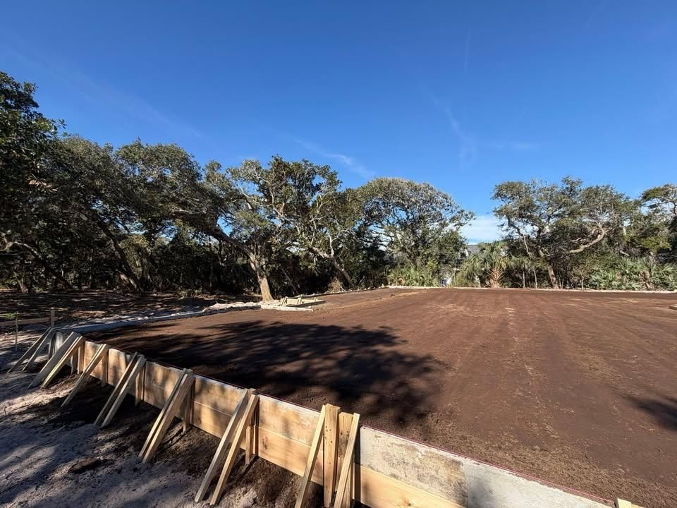 Site Preparation for AL Dirtworks LLC in St. Augustine, FL