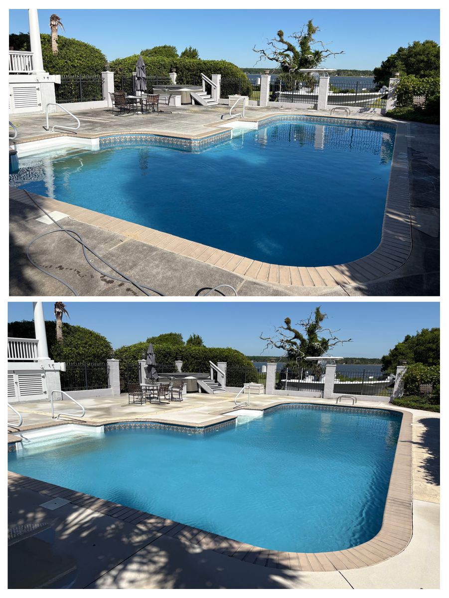 Concrete Cleaning for Salty Exterior Pro Wash in Hampstead, NC
