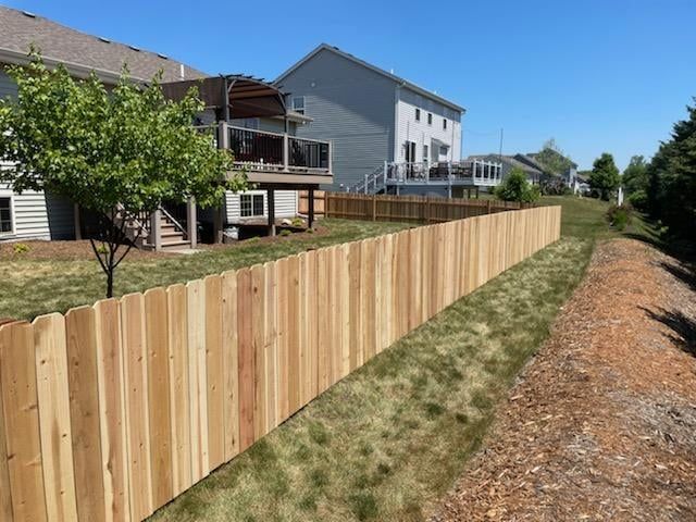 Fence Construction for Dahl's Landscape & Design in Waukesha, WI