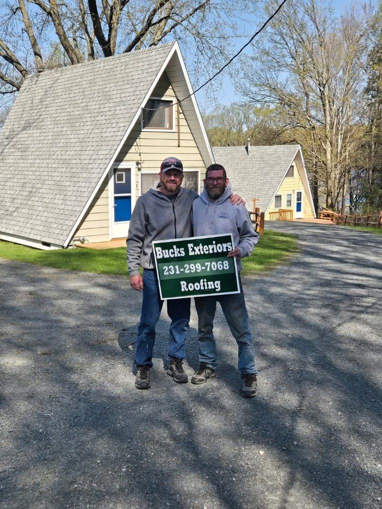Roofing Installation for Buck's Exteriors in Manistee, MI
