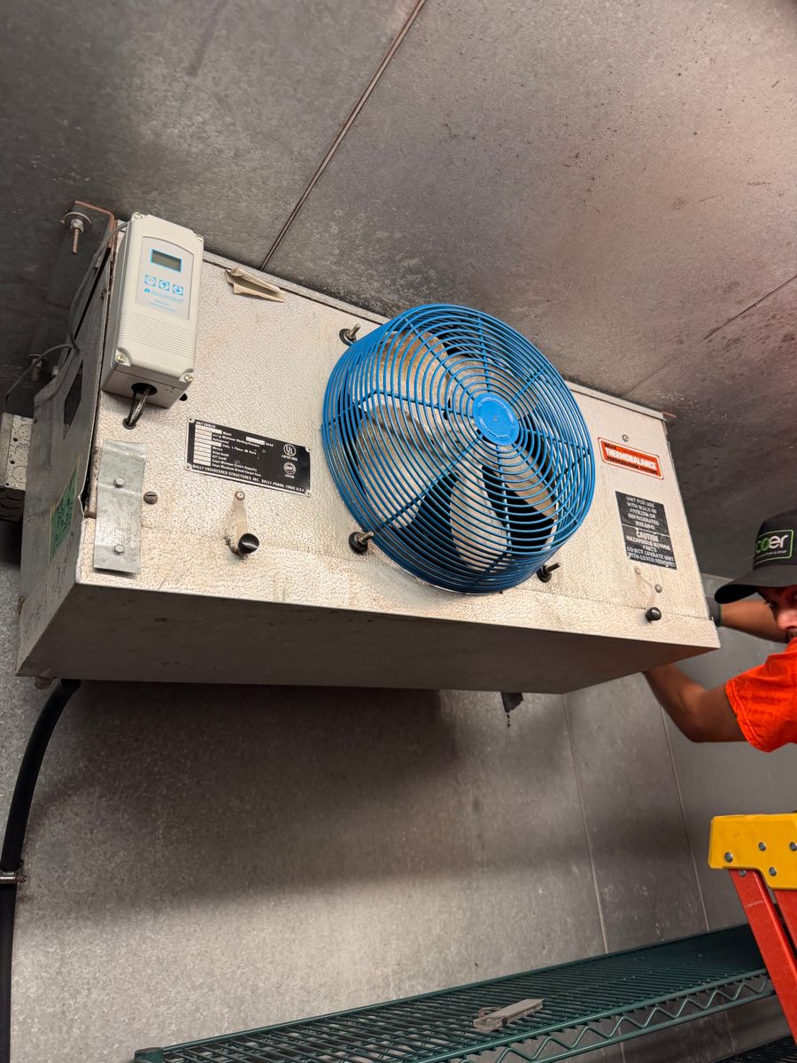 Refrigeration for HVAC Headquarters in Sacramento, CA