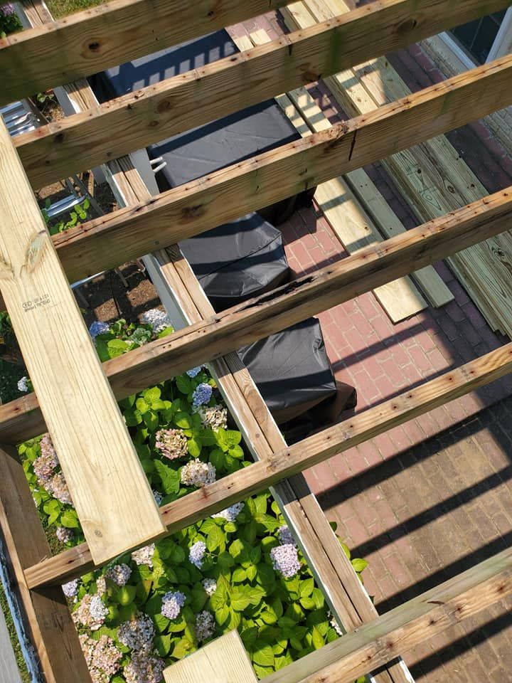 Deck and Patio Construction for JB Custom Remodeling in Montclair, VA