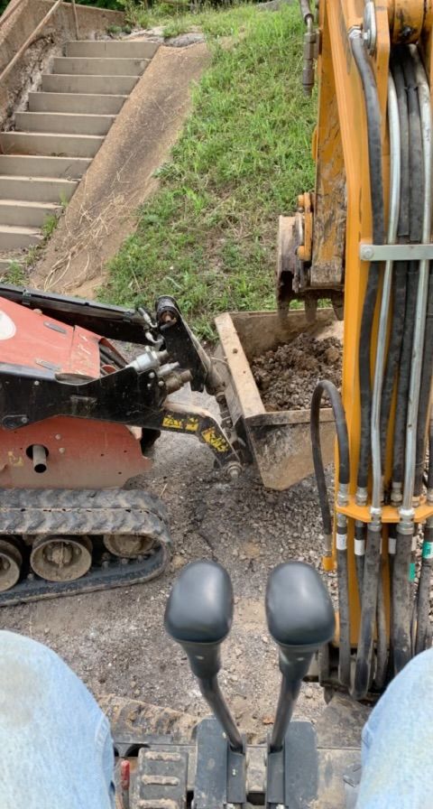 Excavation for Blackwood Plumbing LLC in Warrenton, MO