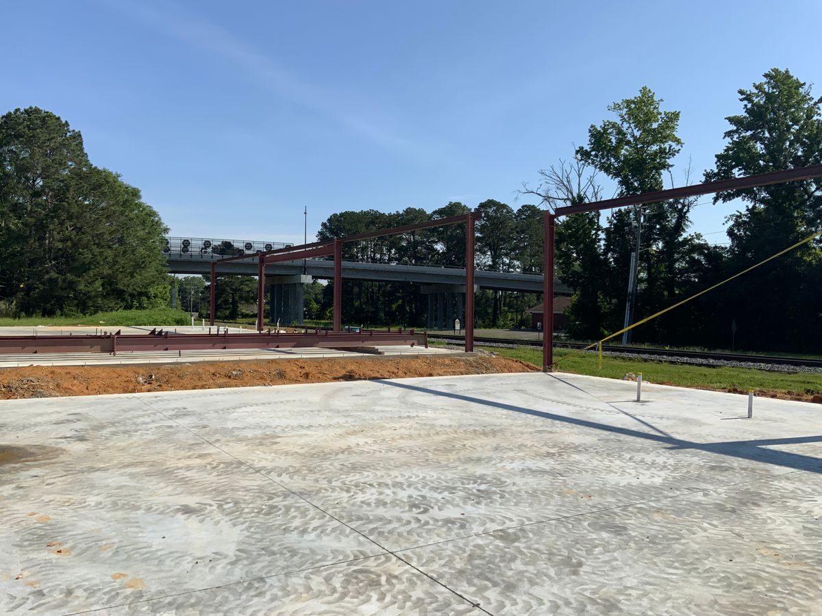 Concrete for Broadway & McMullen Construction in Hattiesburg, MS