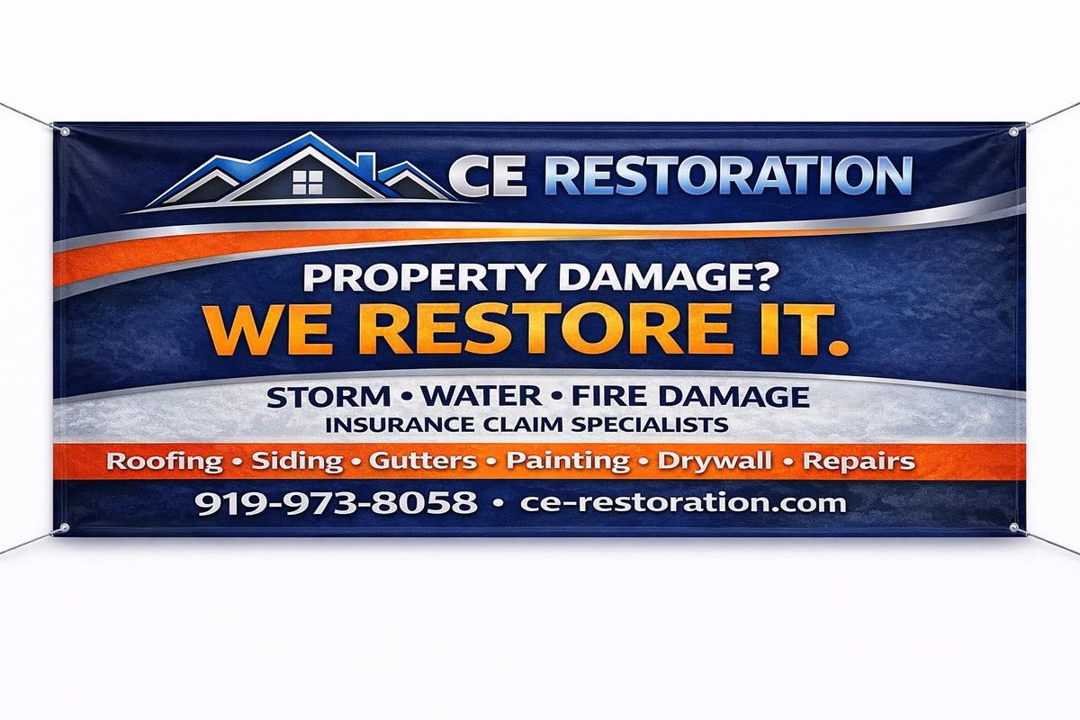 Weather Damage Restoration for CE Restoration in Durham, NC