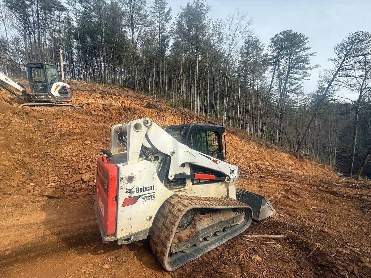 Land Clearing for Dutch Mountain Excavating in Sevierville, TN