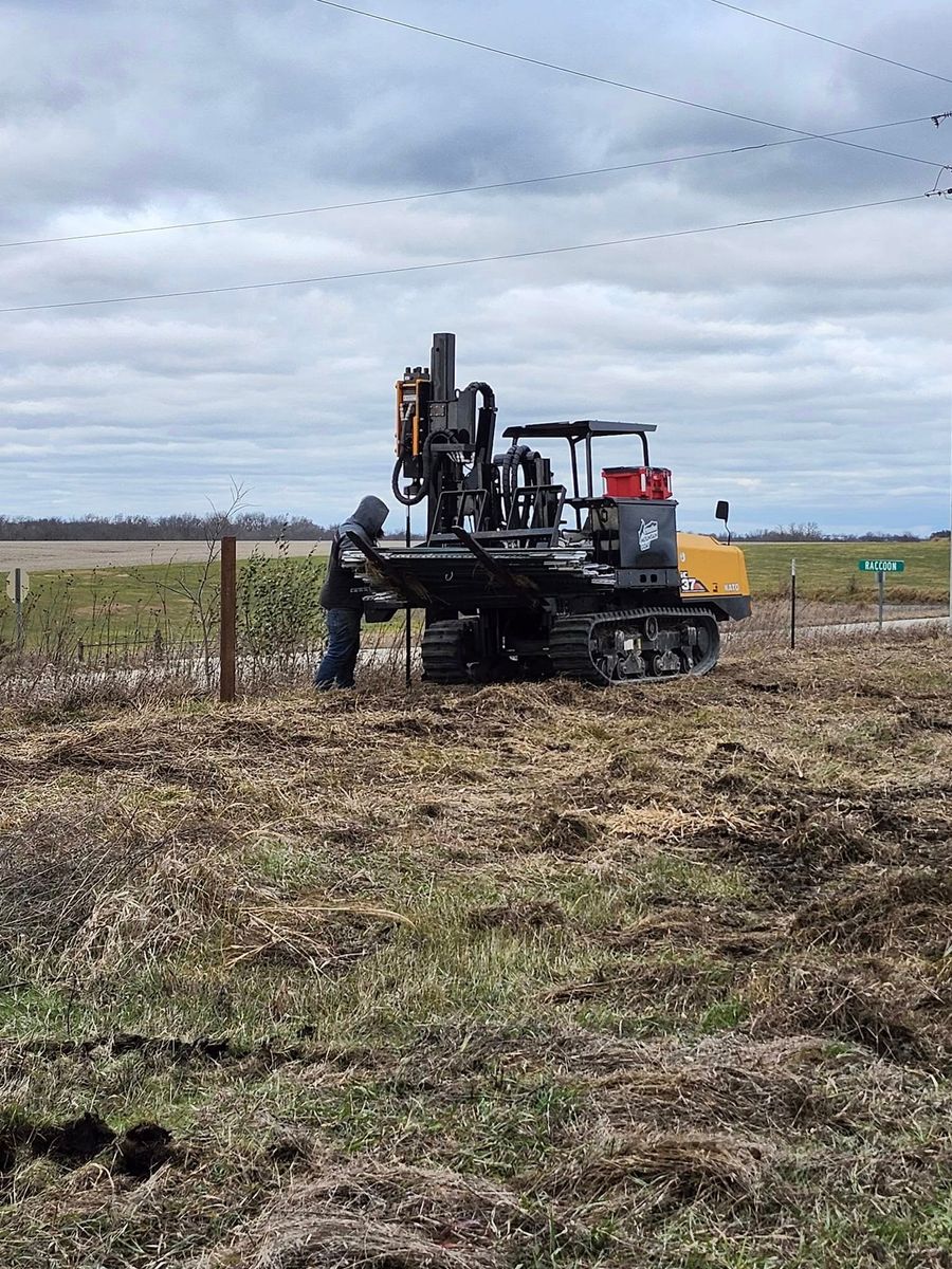 Fence Installation for HWY 2&65 Fabrication & Fencing in Humeston, IA