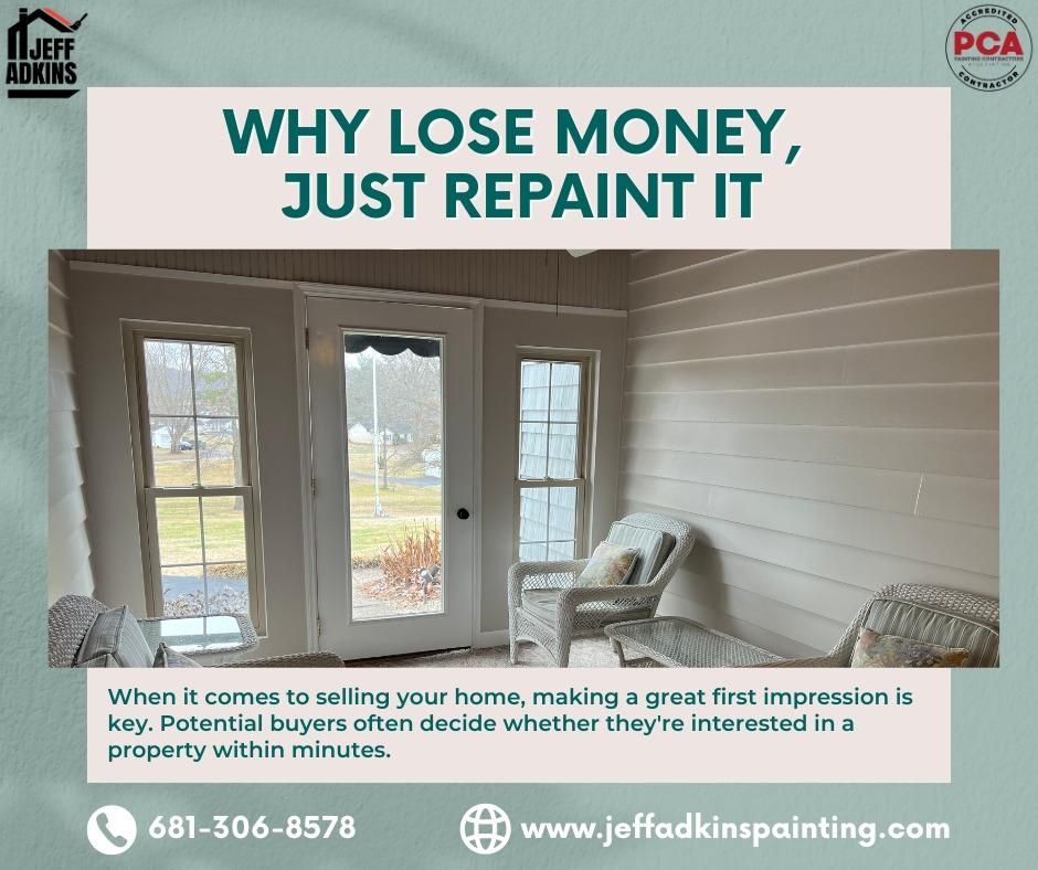 Interior Painting for Jeff Adkins Painting in Barboursville, WV