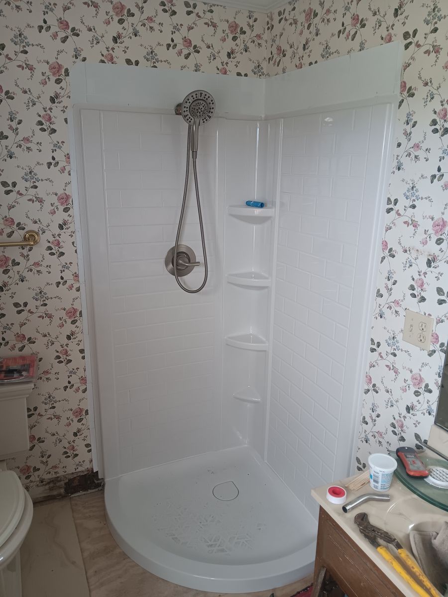 Bathroom remodeling for Forrest Plumbing and Septic Service LLC in Summerville, GA