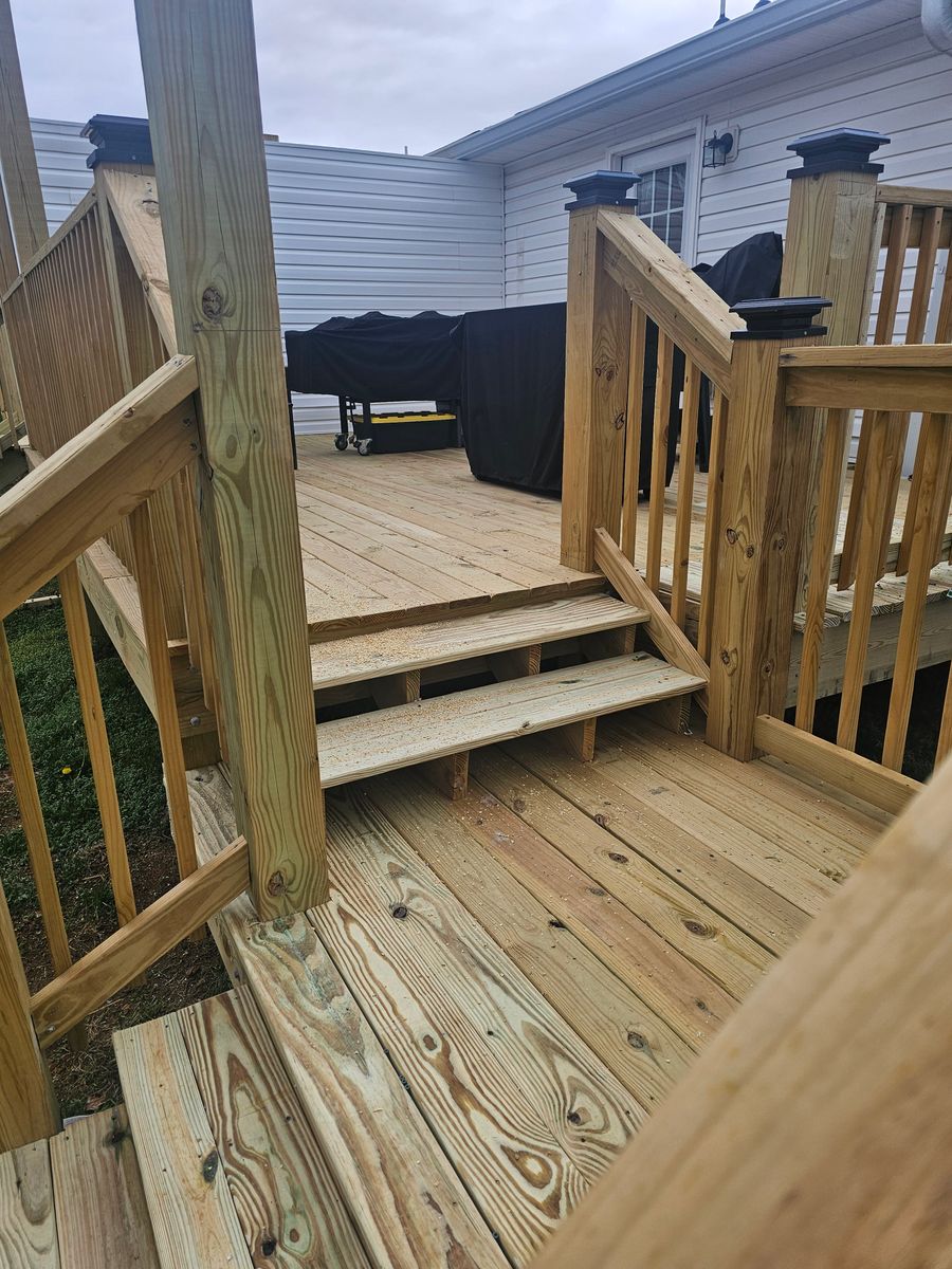 Decking for A&D Home Improvements in Cleveland, TN