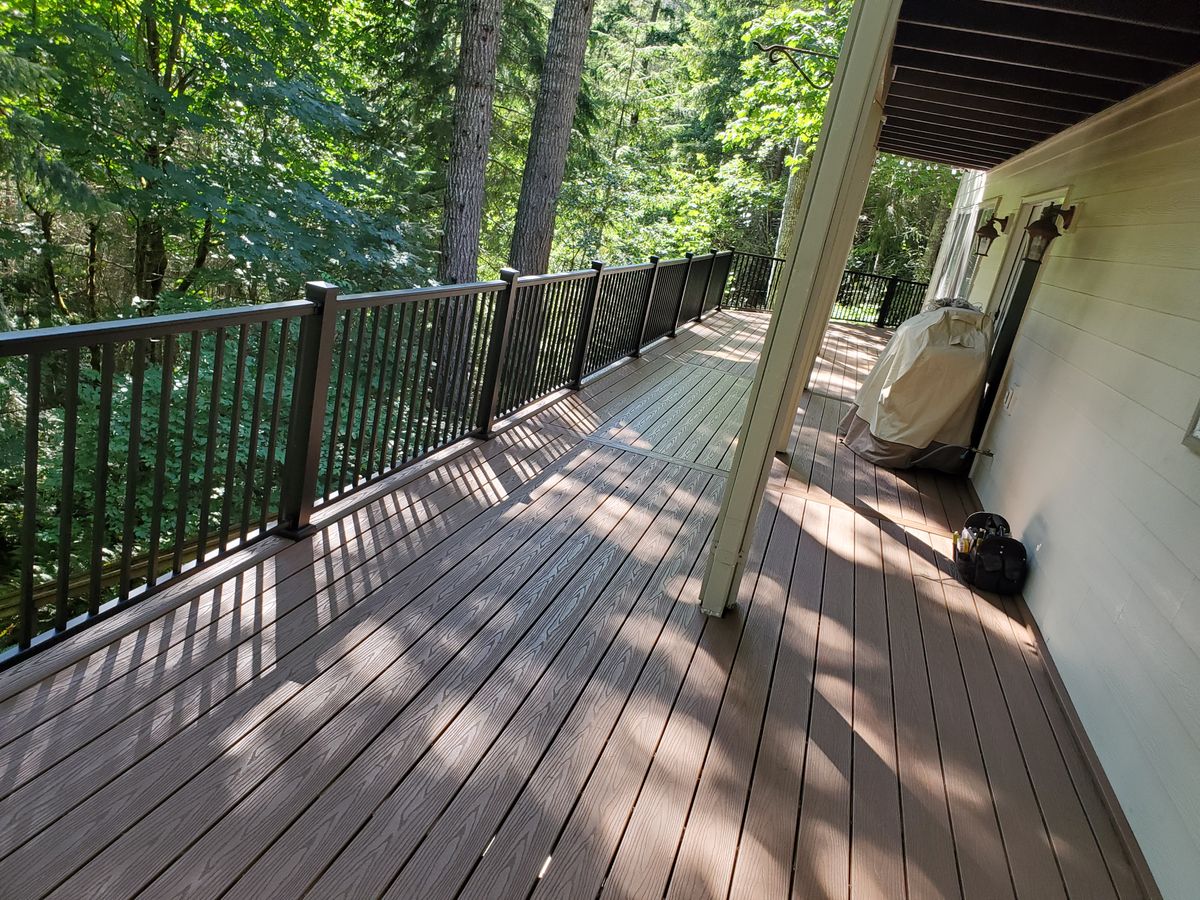 Deck & Patio Installation for Frankly Better Built in Tenino, WA