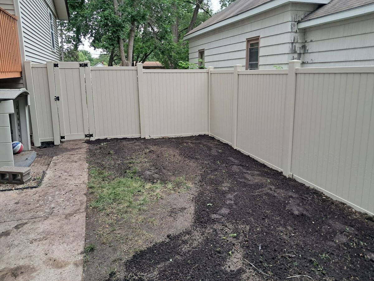 Privacy Fence Installation for Jamco in Monticello, MN
