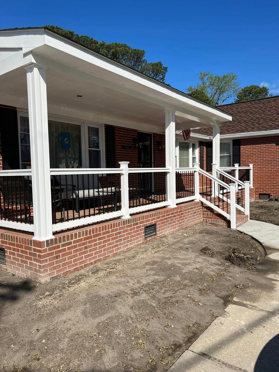 Deck & Patio Installation for Steven Rosso Company in Portsmouth, VA