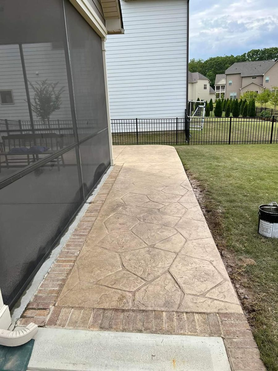 concrete outdoor living design & build for Lawn & Order Solution  in Waxhaw, NC