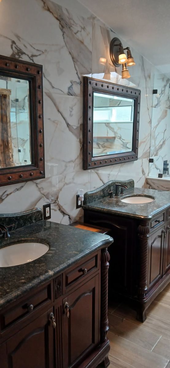 Bathroom Design for King's Tile LLC Bathroom Remodeling in El Paso, TX