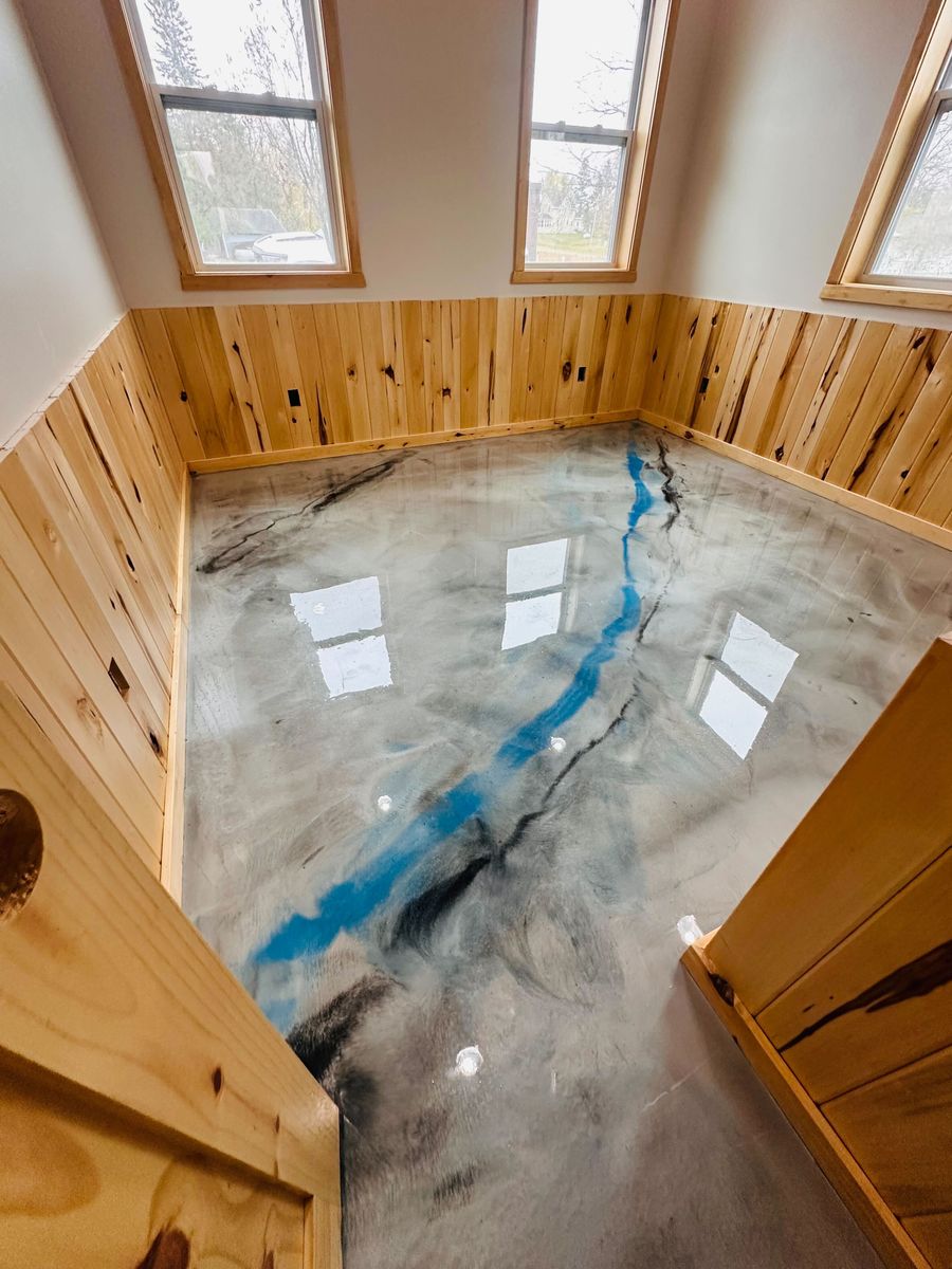 Epoxy Countertops for Mr. Mole's Painting in Bemidji, MN