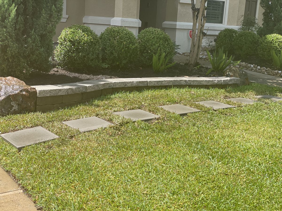 Hardscaping for Atlas Land Design in Creekside Park, TX