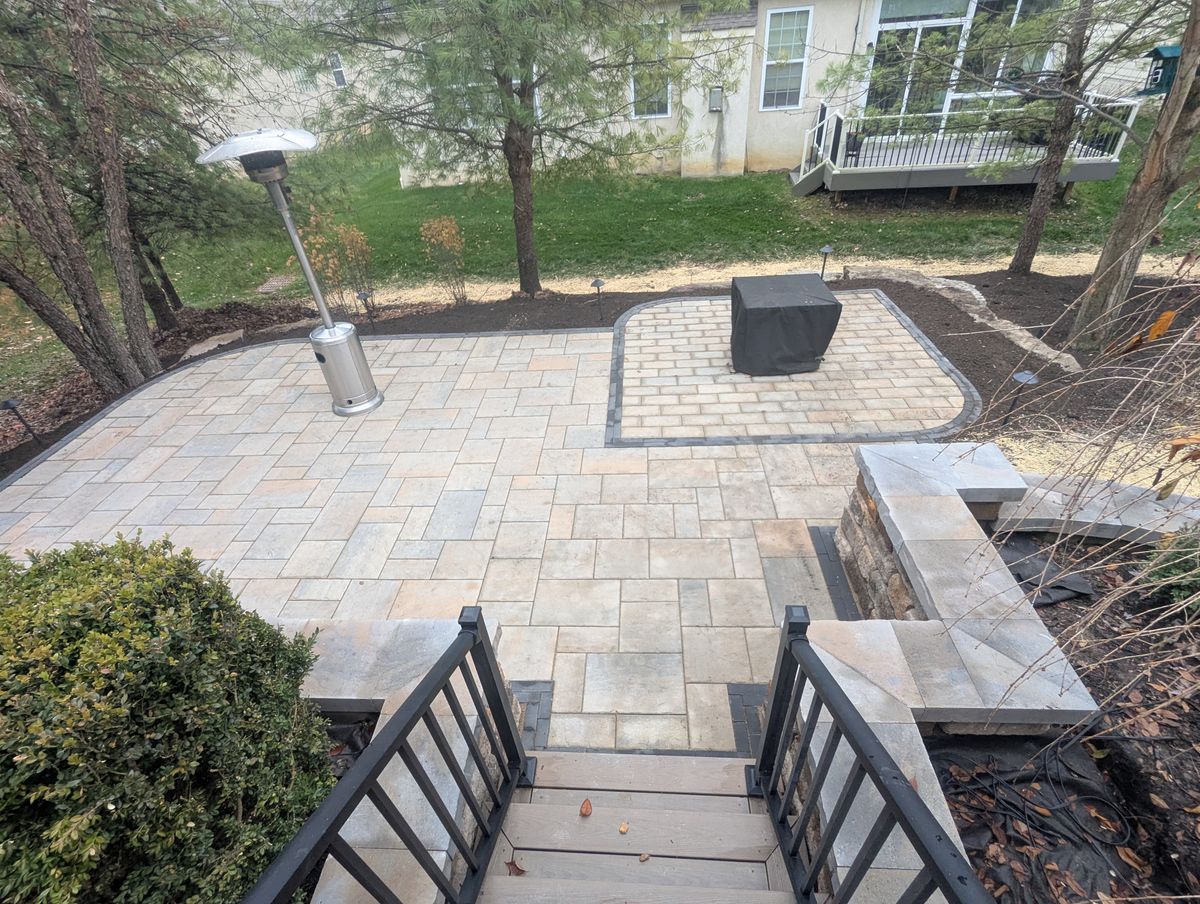 Patio Design & Construction for Double D Landscape Services in Columbus ,  OH