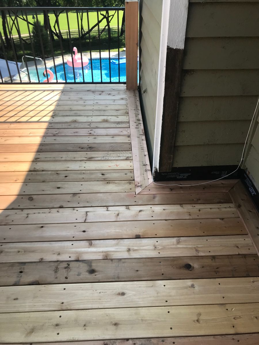 Deck & Patio Installation for Midwest Framing in Lawrence, KS