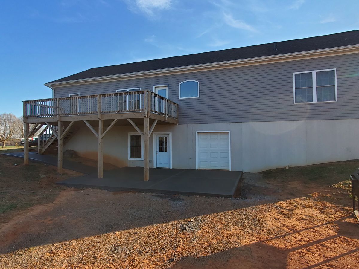 Patio Design & Construction for Miilan Construction in Boonville, NC