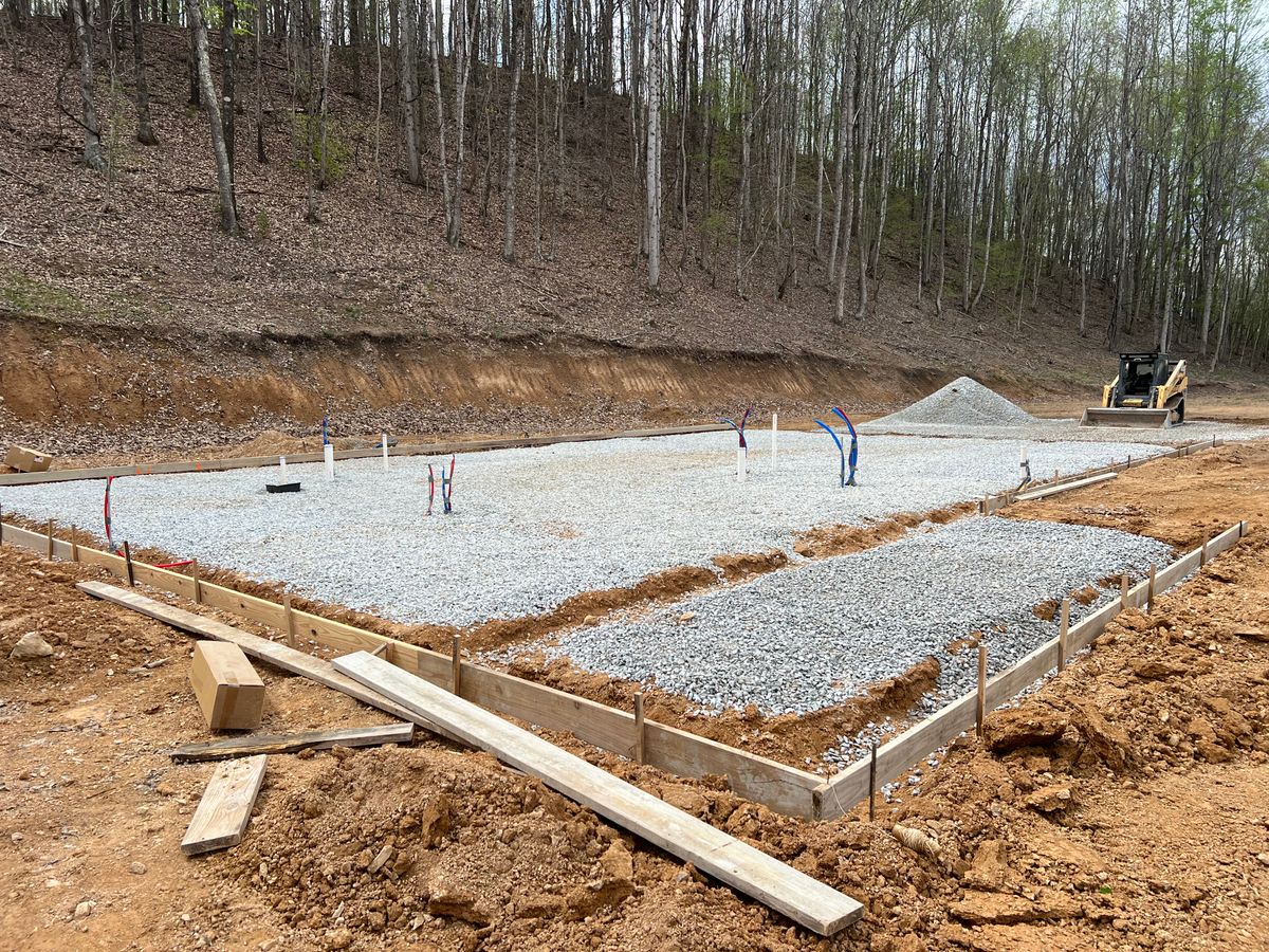 New Construction for JW Johnson Construction in Linden, TN