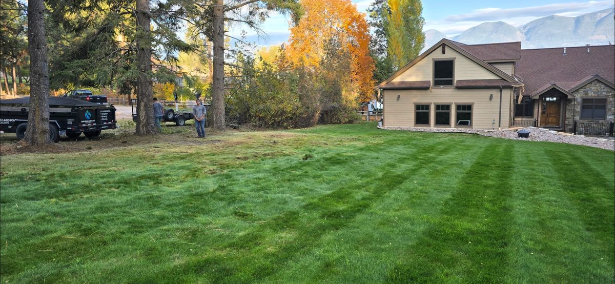 Spring/Fall Clean Up for Blue Ridge Landscape in Polson, MT