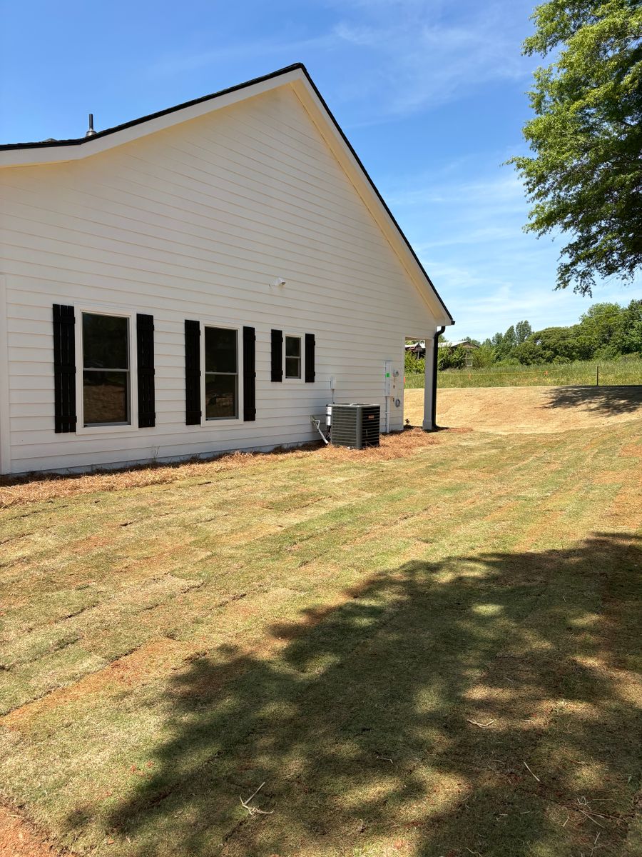 Sod Installation for Taylormade Lawn Management in Habersham County, GA