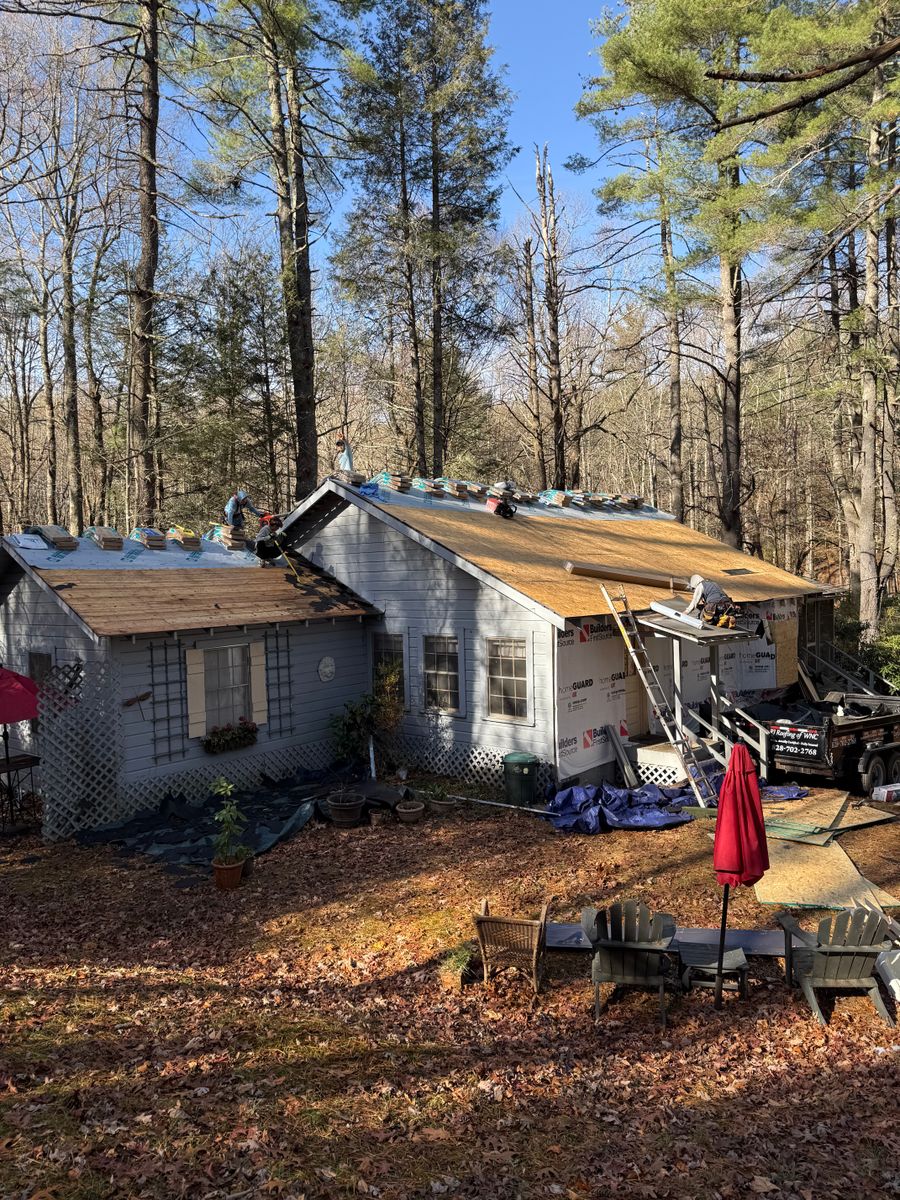 Roofing Replacement for RJ Roofing of WNC in Brevard, NC